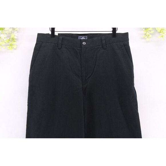 Dockers Men's Classic Fit Brushed Cotton Pant Flat Front Black Sz 34X30 NEW - Picture 3 of 13